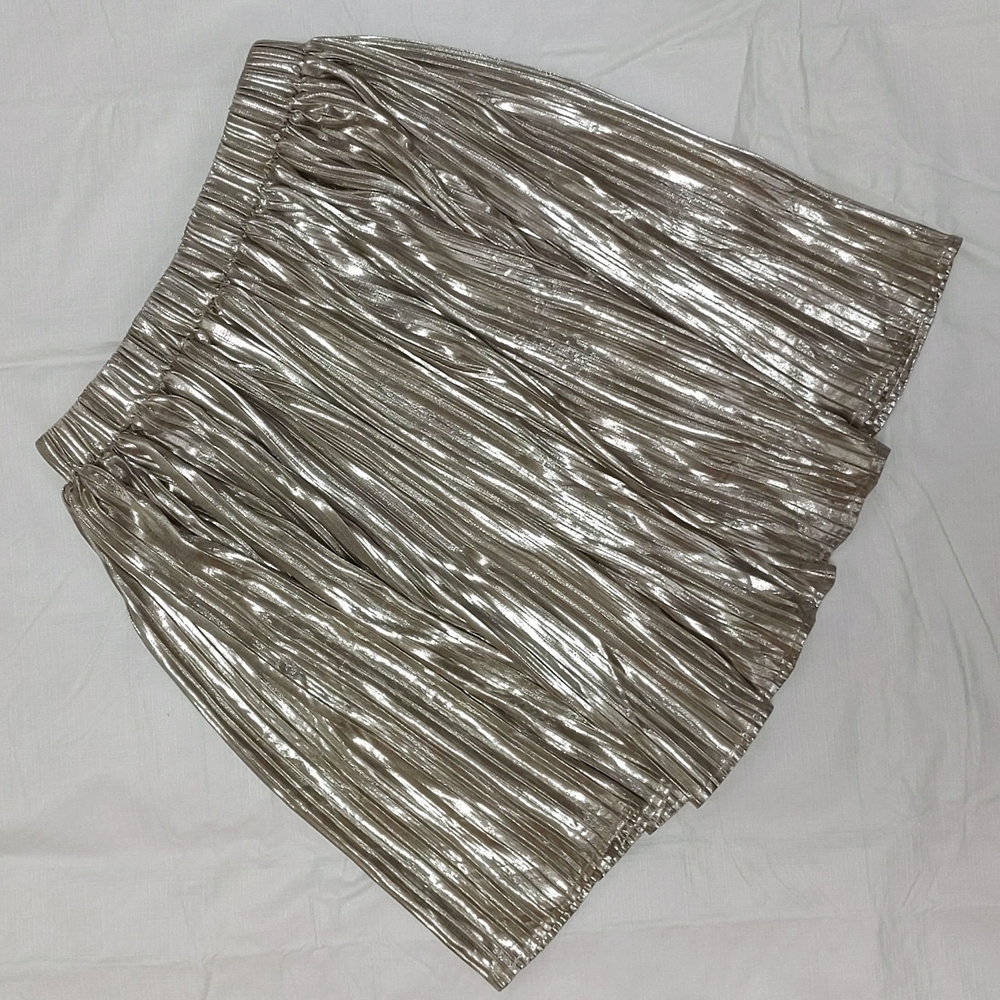 Silver skirt